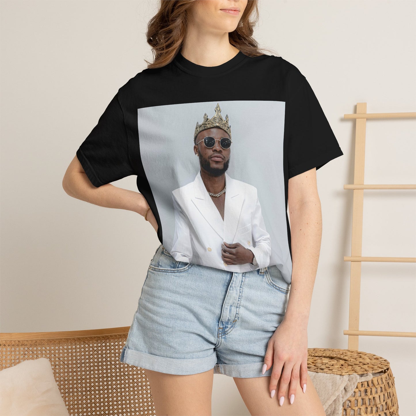 Kingdom Citizen T-Shirt — Royal Lion Crest Graphic Tee