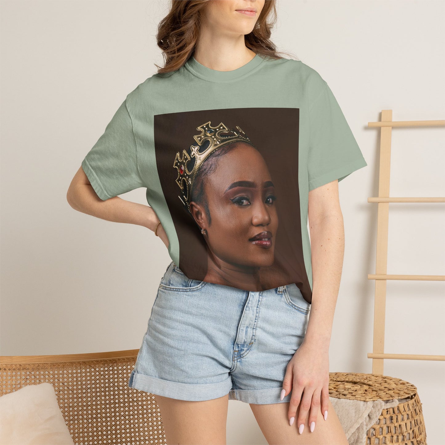 Garment-Dyed T-Shirt — Minimal Design (No Personalization)