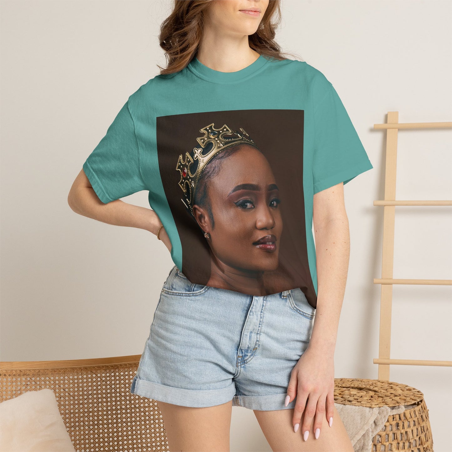 Garment-Dyed T-Shirt — Minimal Design (No Personalization)