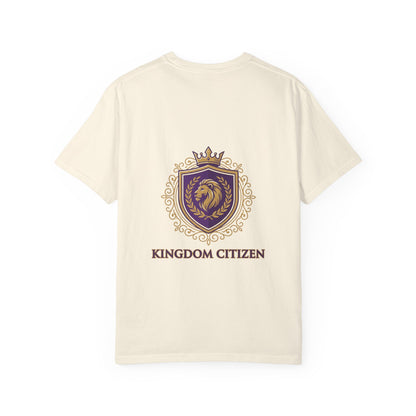Kingdom Citizen T-Shirt — Royal Lion Crest Graphic Tee