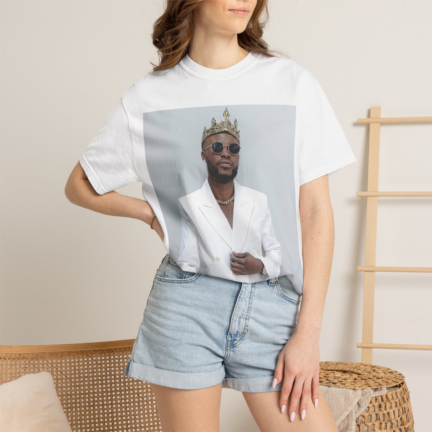 Kingdom Citizen T-Shirt — Royal Lion Crest Graphic Tee