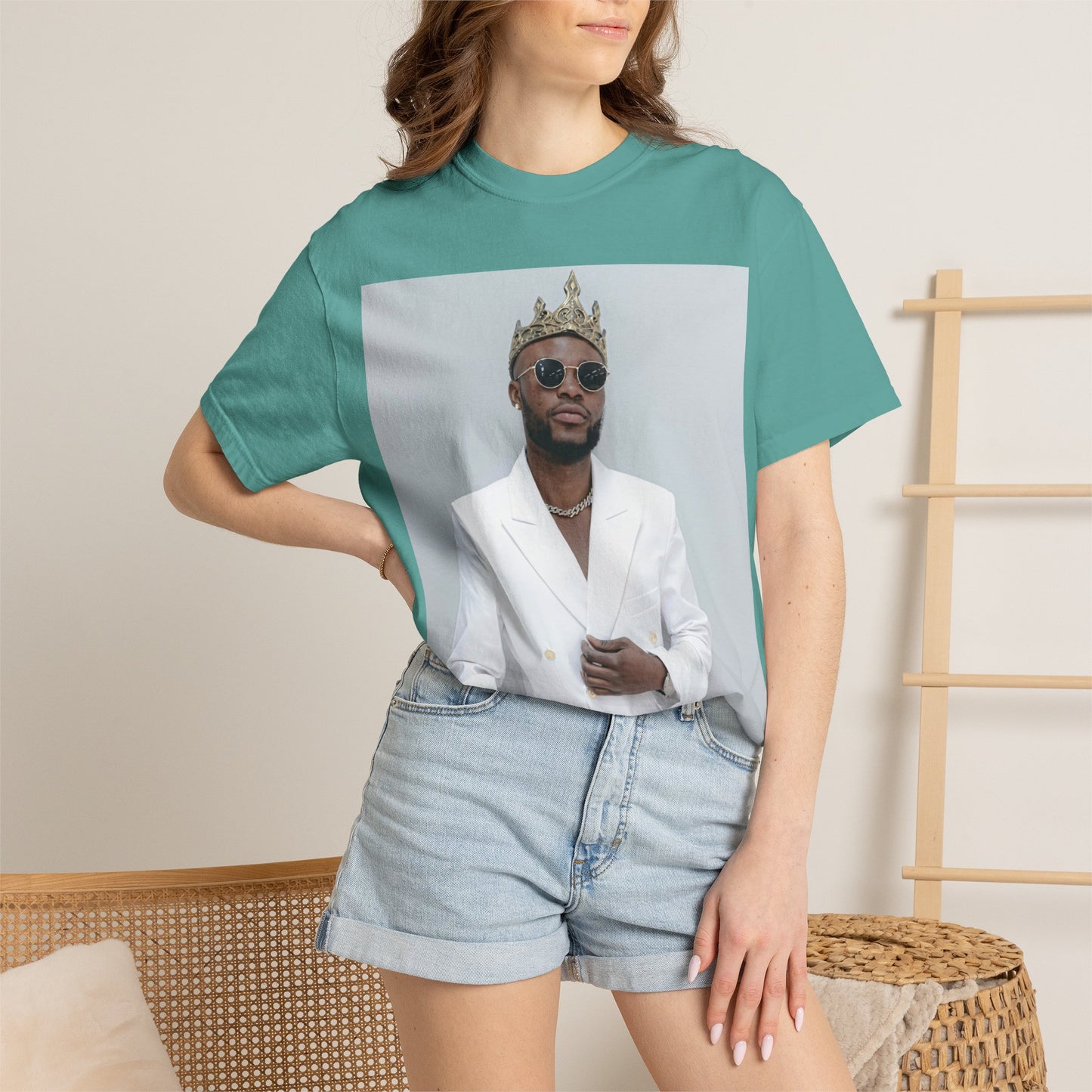 Kingdom Citizen T-Shirt — Royal Lion Crest Graphic Tee