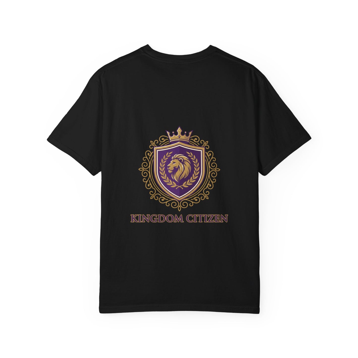 Kingdom Citizen T-Shirt — Royal Lion Crest Graphic Tee