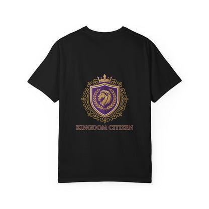 Kingdom Citizen T-Shirt — Royal Lion Crest Graphic Tee