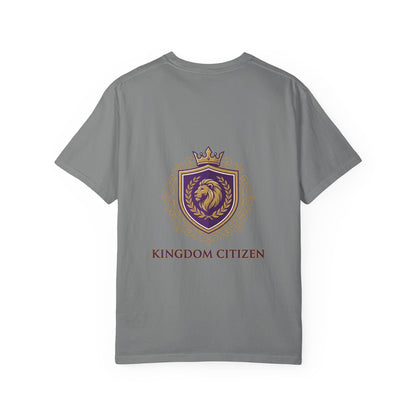 Kingdom Citizen T-Shirt — Royal Lion Crest Graphic Tee