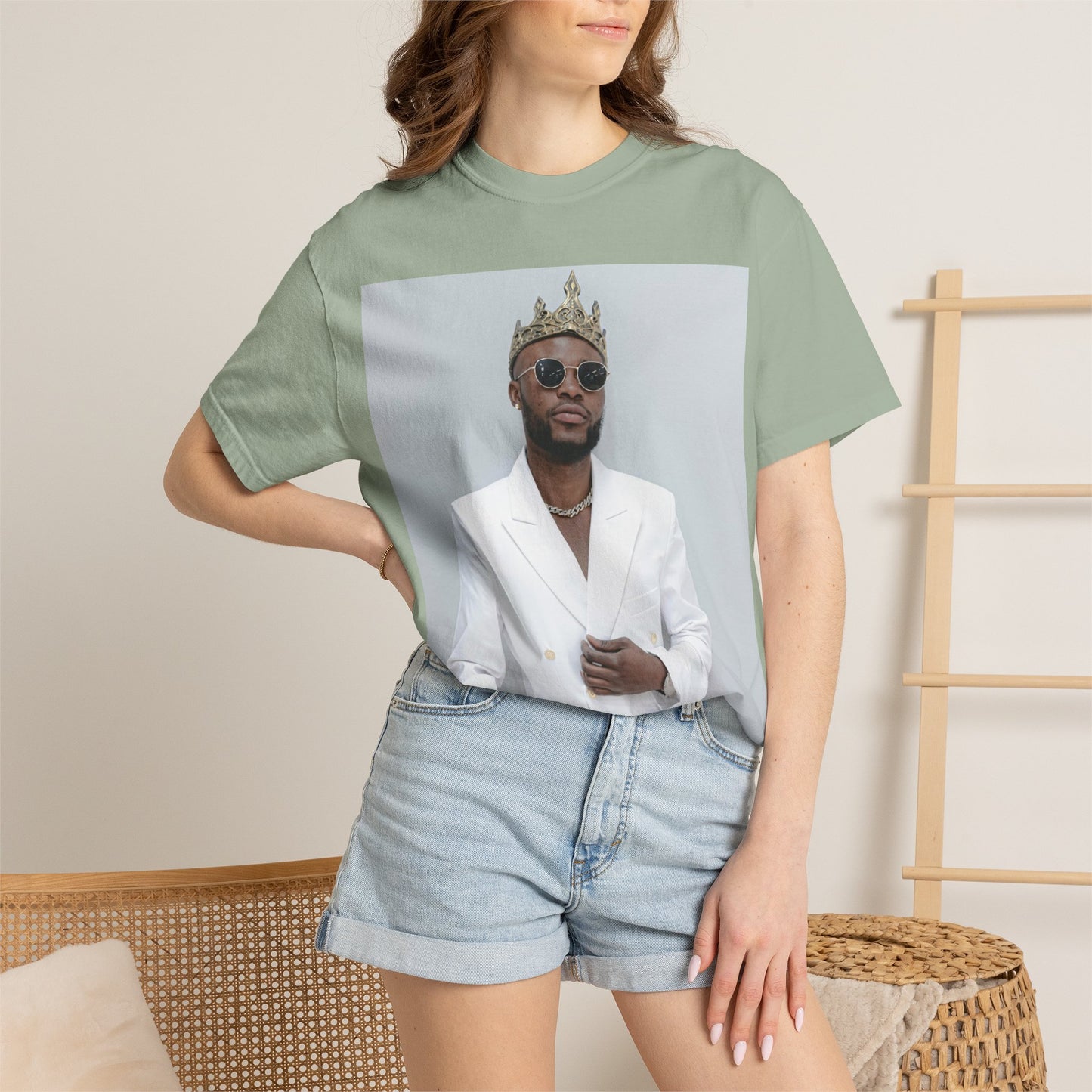 Kingdom Citizen T-Shirt — Royal Lion Crest Graphic Tee