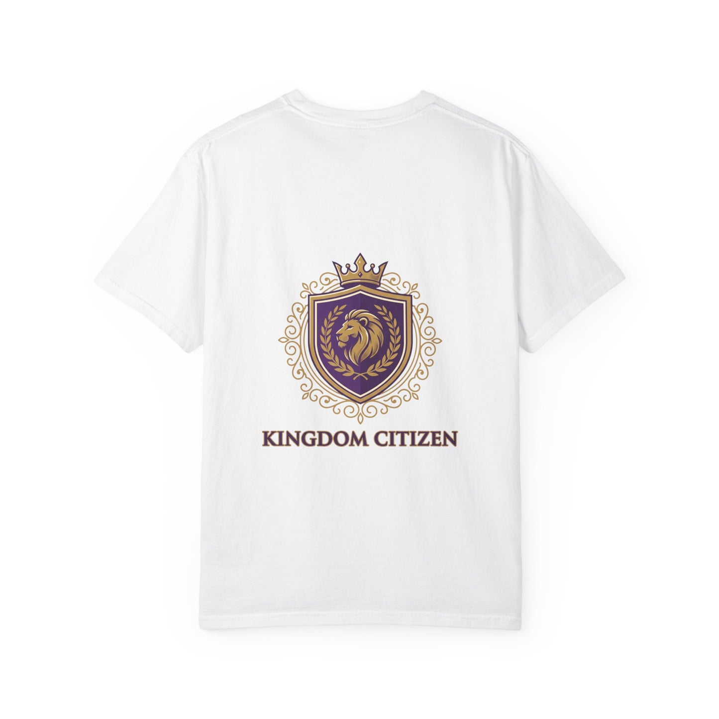 Kingdom Citizen T-Shirt — Royal Lion Crest Graphic Tee