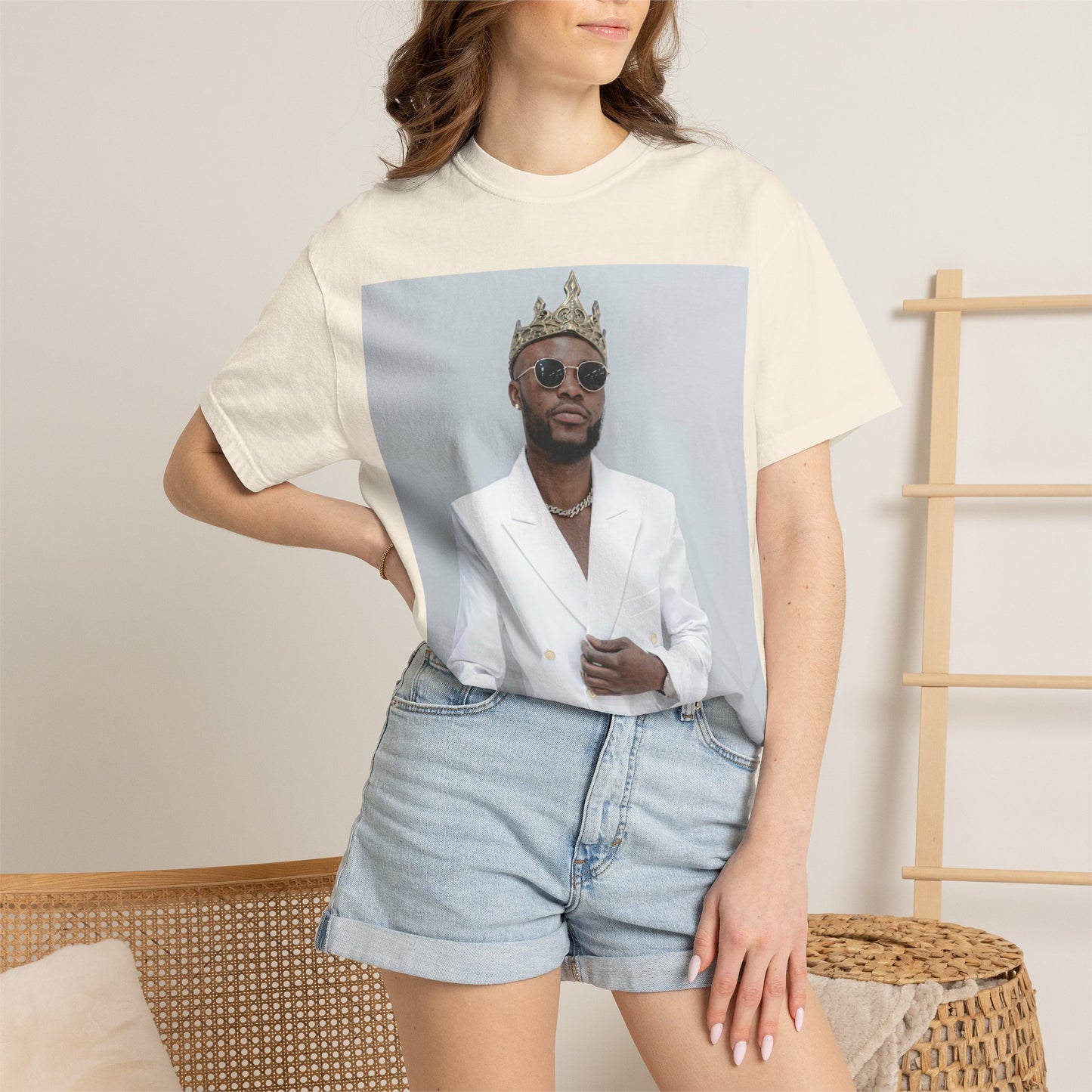 Kingdom Citizen T-Shirt — Royal Lion Crest Graphic Tee