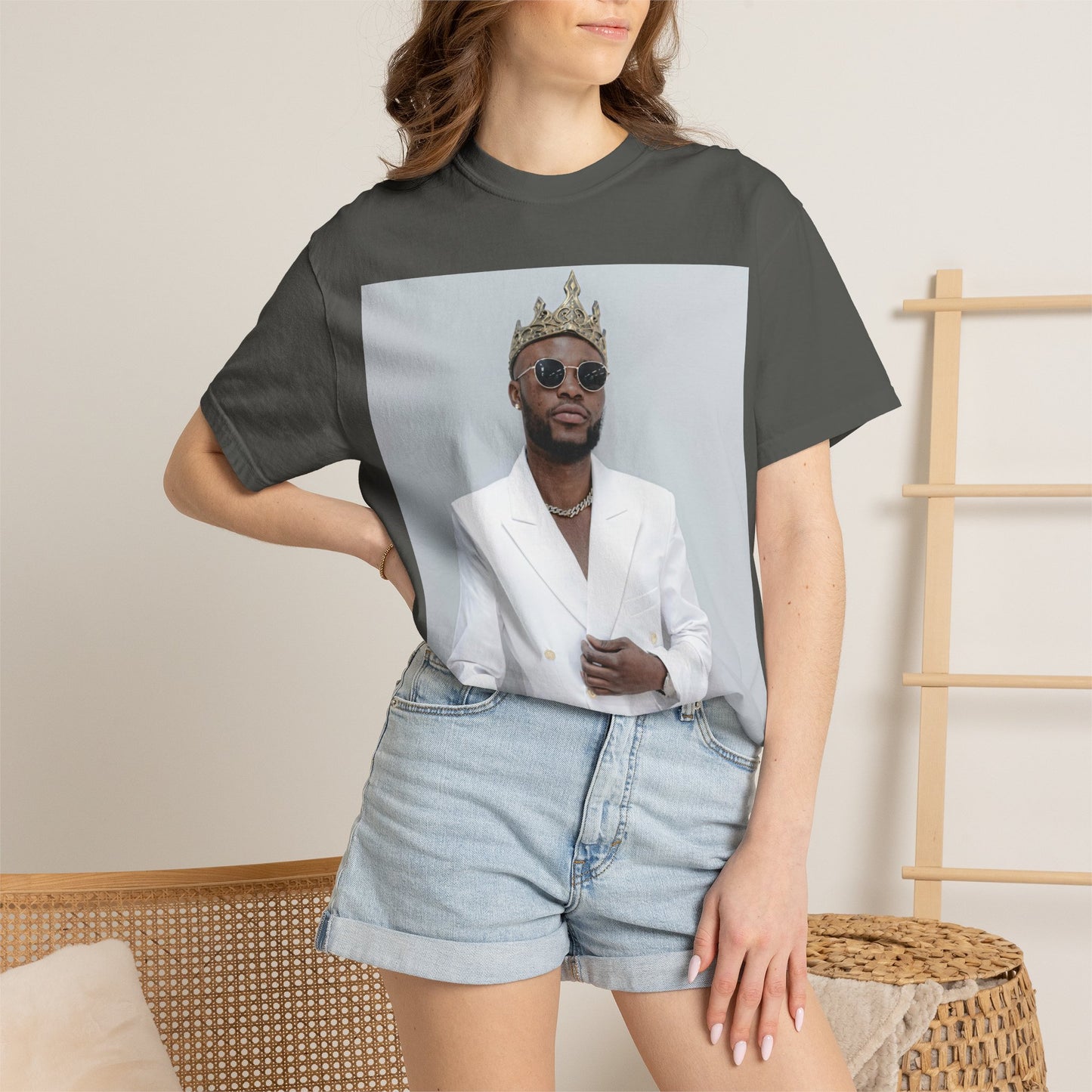 Kingdom Citizen T-Shirt — Royal Lion Crest Graphic Tee